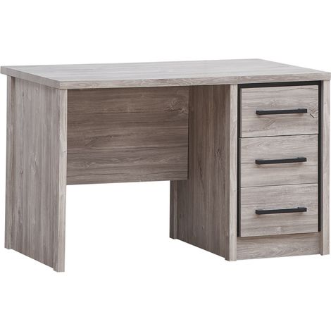 Bureau enfant contemporain chêne gris Oliviera