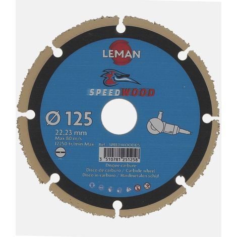 Disco diametro 125mm carburo Speedwood (1/2)