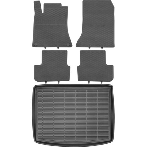 Set di tappetini in gomma per auto e tappetino per bagagliaio per Mercedes GLA X156 Crossover del 2013 (1/5)