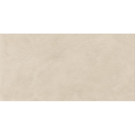Carrelage effet Enduit Beige Lin 120x60x0,9 cm Mat Calviro - Sol et mur intérieur (vendu par carton de 1,44 m²) - RO'MA CARRELAGE