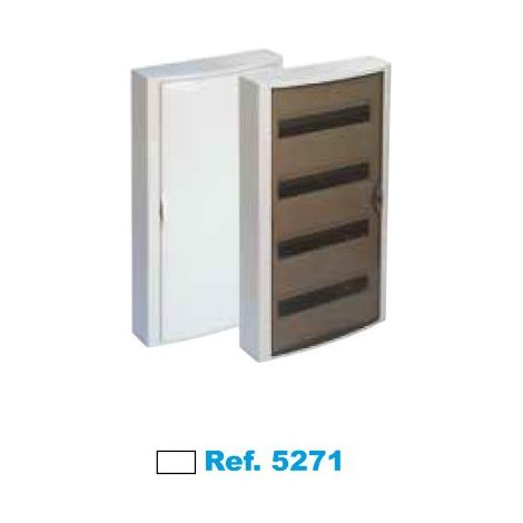 Quadro elettrico di superficie 56 elementi bianco Solera Arelos 5271