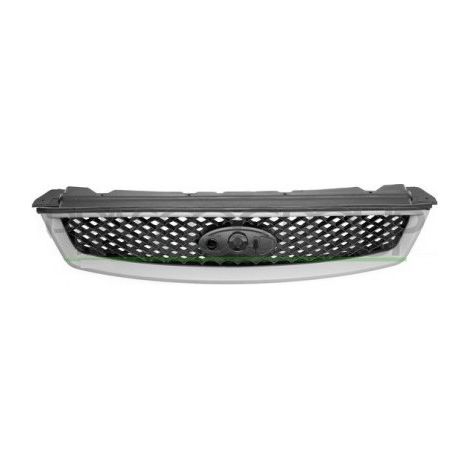 Grille de calandre avant noire brillante et bord à peindre Ford Focus 2 phase 1 2004-2007
