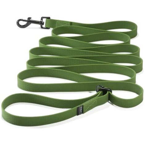 Guinzaglio regolabile impermeabile KHAKI - 3m, 76mm per cani 10-25kg (1/4)