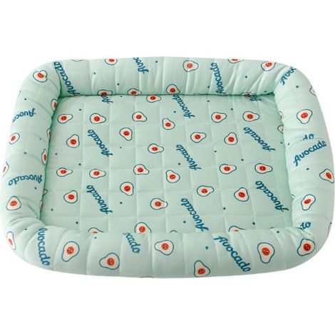 Tapis rafraîchissant pour animaux, couverture rafraîchissante d'été, lit rafraîchissant pour chat, tapis auto-rafraîchissant, tapis rafraîchissant lavable, convient aux chats et aux chiens, vert avoca (1/5)