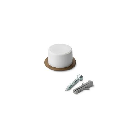 Butoir de porte daitsu modèle compact blanc 18x38x38 mm pack 2 (1/2)