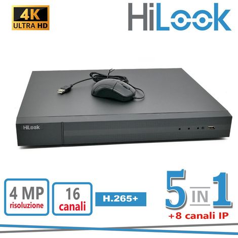 DVR 16CH 4MP LITE + 8CH IP 5IN1 (1/2)