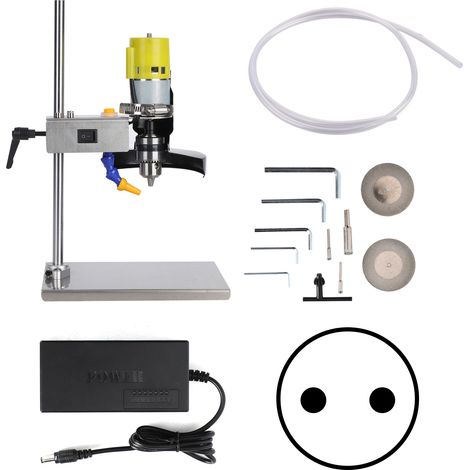 Coupe-bouteille électrique, Machine de bricolage, Kit d'outils de coupe pour pot de fleurs en verre céramique (1/5)