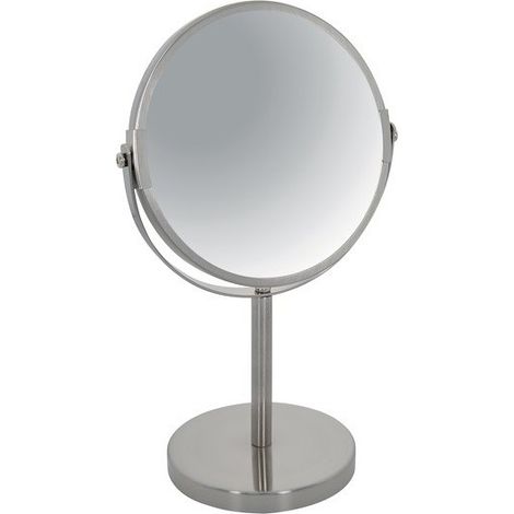 Miroir grossissant sur pied Acier SYDNEY Brossé Spirella
