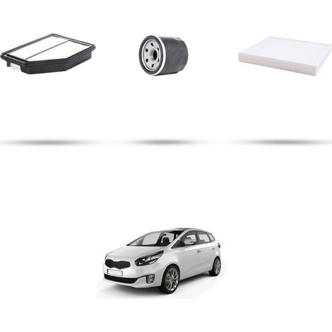 Kit tagliando 3 filtri compatibile con Kia Carens IV 2.0 MPI 112kw dal 2014 (1/5)