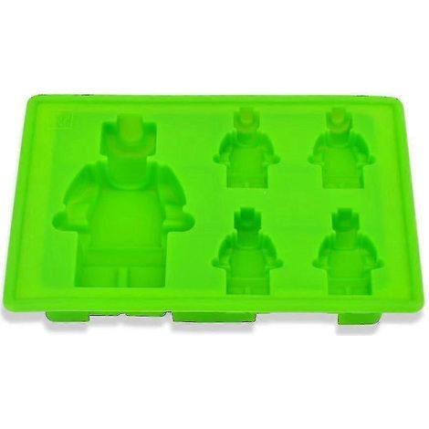 Moule à glaçons en silicone, moule à glace (11,5172,5cm, vert) (1/5)