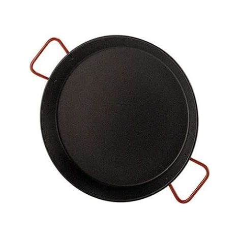 Poêle à paella valencienne antiadhésive pour 16 personnes 55 cm.