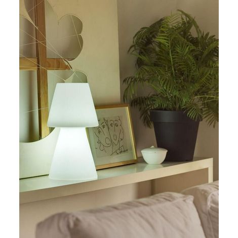 [NEUWERTIG] B-Ware Newgarden Tischleuchte Lola LED Akku RGBW 45cm dimmbar Lampe Leuchte modern (1/2)