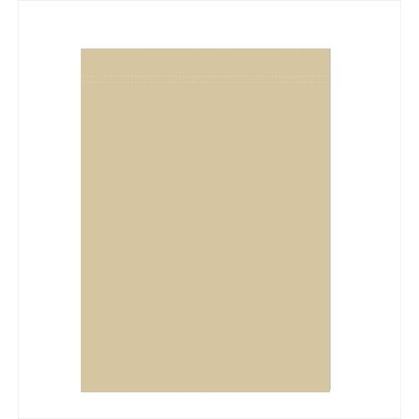 KLULK Lenzuolo Sopra Piazza e Mezza Sabbia 100% Cotone 180 x 290 Cm Made In Italy 1 Posto e mezzo (1/5)