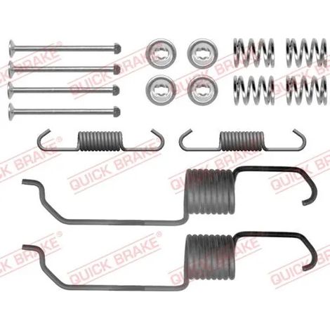 Kit d'accessoires, mâchoire de frein Quick Brake 105-0825 MAZDA