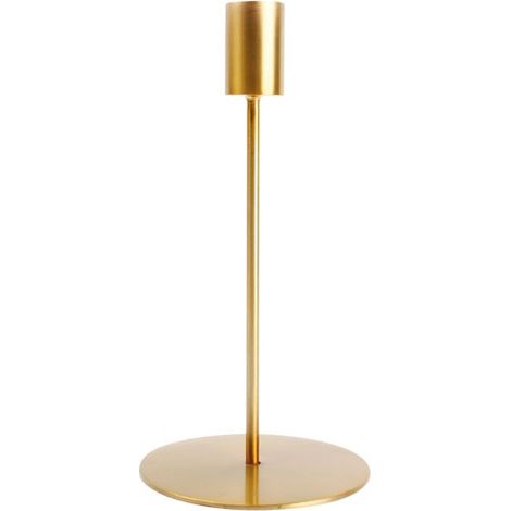 Teelichtständer 20 cm Metall Gold - Säule - Sp Collection