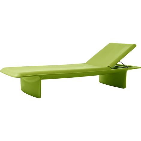 Ponente  Verde lime - Grigio chiaro  originale Slide lettino prendisole sdraio mare piscina esterno giardino made in Italy di design (1/3)