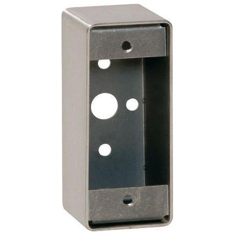 Boîtier saillie acier inoxydable SEWOSY PBHI1 pour bouton poussoir étroit 51,8×46,8×38,3 mm (1/2)