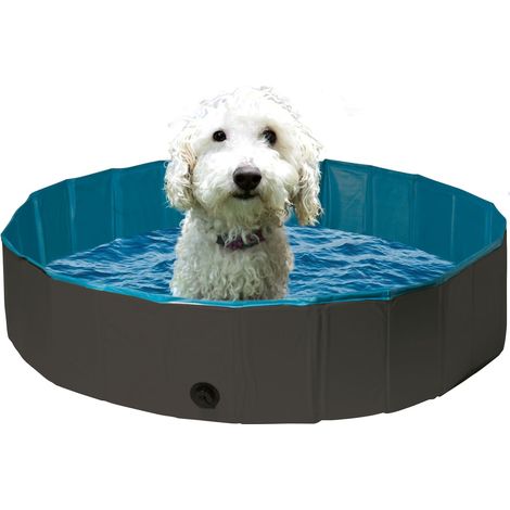 Piscine pour Chien - 160x30 cm - Antidérapant à l'interieur - avec Bouchon verrouillable - matériau très résistant (1/5)