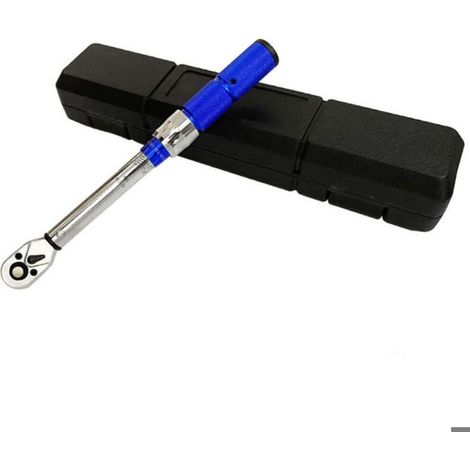 Clé dynamométrique 3/8", 2-24 NM Kit,précision d'erreur ± 3 %, clé dynamométrique avec tête à cliquet réversible à 72 (1/5)