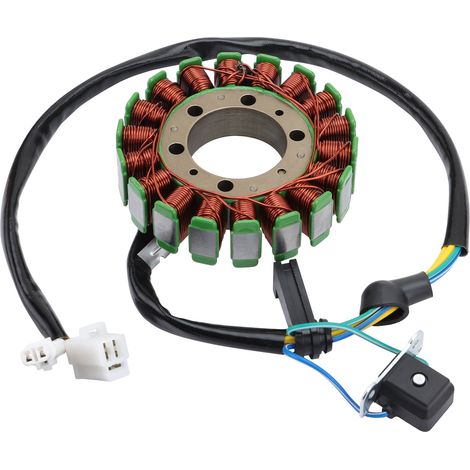 Original replacement part according to factory specifications for the high-voltage ignition coil of the Suzuki King Quad 300 / LTF250 / LTF300 / LTF4 / LT4WD off-road vehicles.--DTEKGAZ