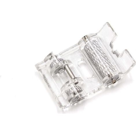 vhbw Nähmaschine Ersatzteil Zubehör Rollenfuß kompatibel mit Nähmaschine Bernette 12, 15, 20, 25, 56, 65, 66, 80e, 82e, 90e