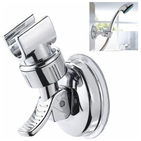 LaBlanc - Brausehalter, Saugnapf Brausehalter, Verstellbarer Saugnapf Brausehalter, Brausehalter ohne Bohren, Universal Wandbrausehalter, Duschkopfhalterung