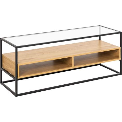 Randolf TV Tisch 3 Ablagen Eiche dekor.