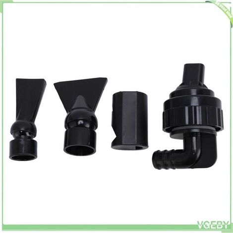 Buse de sortie d'eau pour aquarium - FAFEICY - Modèle universel - Bec de canard - Tête rotative Ø13,8 mm - Anti-siphon (1/4)