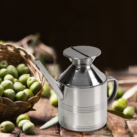 OLIERA IN ACCIAIO INOX DA 9 CM CON CAPIENZA DA 750 ML (1/3)