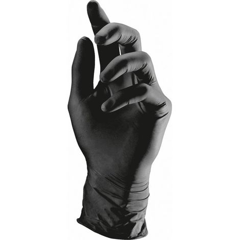 FELDTMANN Einw.-Handsch.Semperguard Nitril Style Gr.XL schwarz Nitril 90 St./Box