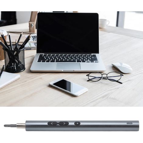 28-in-1 USB-wiederaufladbarer multifunktionaler Präzisions-Elektroschraubendreher für Mobiltelefone und Laptops (1/5)