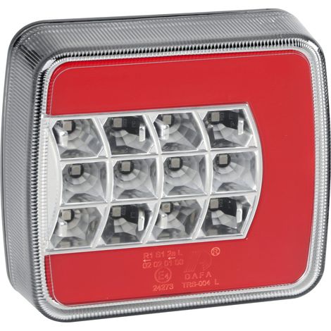 C-Led Look, fanale posteriore Led 4 funzioni, 12/24V - Sinistro (1/2)