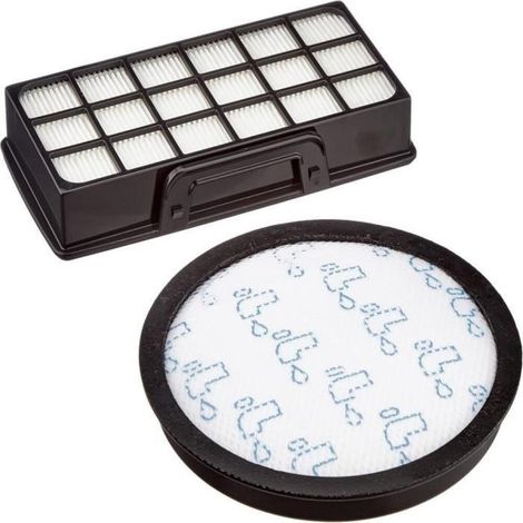 Remplacement Filtre Rowenta,Ensemble deux pièces Rowenta ZR903701 KIT DE Filtration aspirateur (1/4)