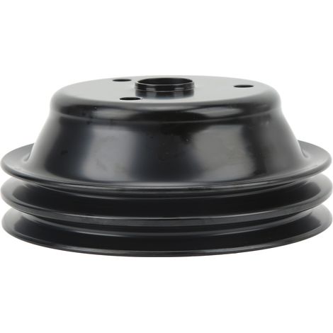 Poulie de vilebrequin à double gorge pour courroie trapézoïdale, remplacement de poulie pour moteur V8 Small Block, pompe à eau longue (1/5)
