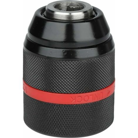 Mandrin de perceuse sans clé, mandrin de perceuse à main 1/2-20UNF Mount 0.04-0.51in Mandrin auto-serrant à plusieurs fins, Ensoleillé (1/5)