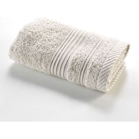 Serviette de toilette invite 30 x 50 cm Tendresse lin (1/3)