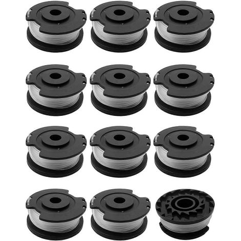 Filiyano-Bobines de rechange RS3030 (lot de 12) pour tondeuses LawnMaster CLGT1810S01 / CLGT2412 / CLGT2410 (1/5)
