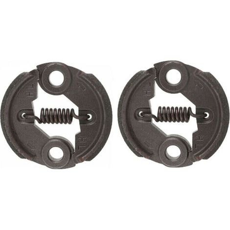 Embrague para desbrozadora y cortacésped – Diámetro 75,5 mm – Paquete de 2