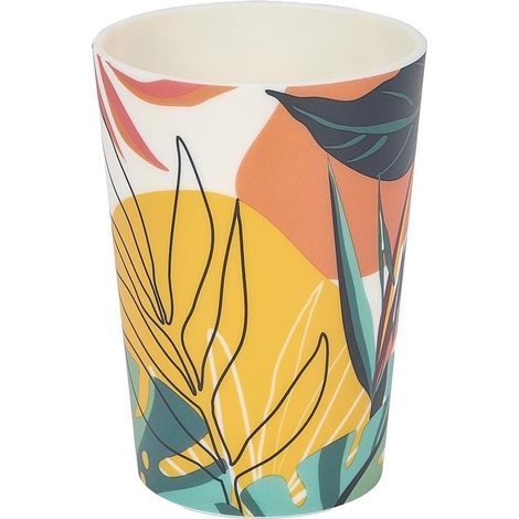 Set de 6 verres en plastique paradis exotique (25cl) - ANTILLES (1/2)