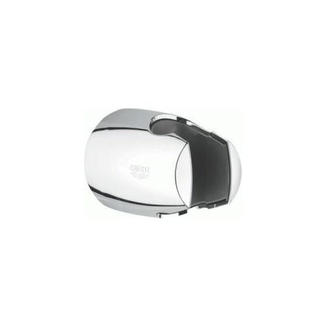 Support mural pour douchette chromé fixe MOVARIO - GROHE - 28403000 (1/3)