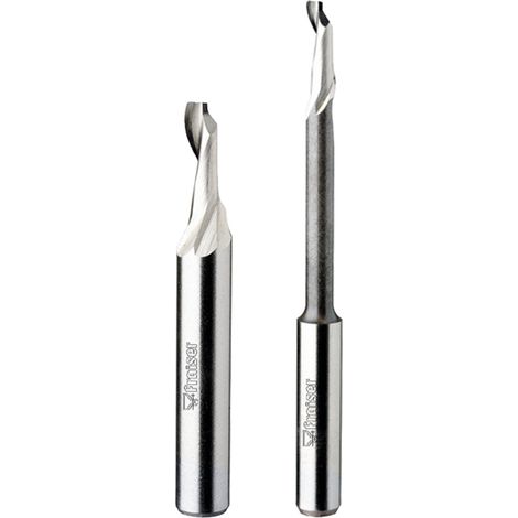 Fraise HSS pour Aluminium et PVC Z=1 D=8 I=14 S=8 Z=1 HSS - Fraiser