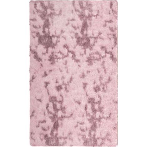 Tapis Navara à poils longs, rose, 60 x 100 cm (1/5)