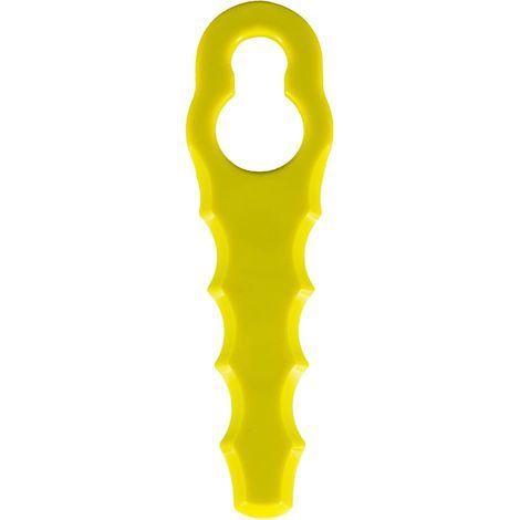 Pack of 50 Replacement Blades Compatible with Ryobi Trimmer, Double Serrated Blade Heads RAC155 RAC157 RAC158