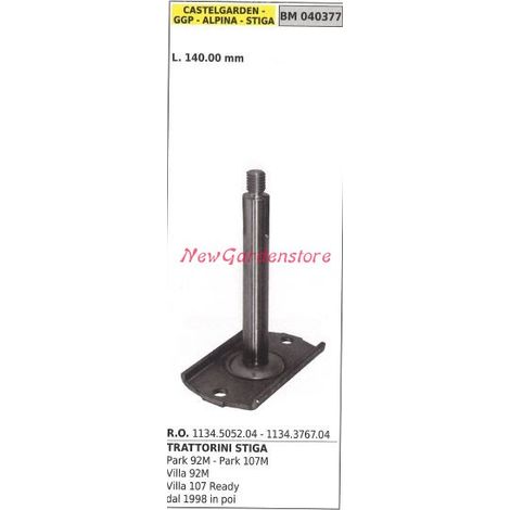 Albero mozzo portalama trattorino rasaerba tagliaerba PARK 92M stiga 040377