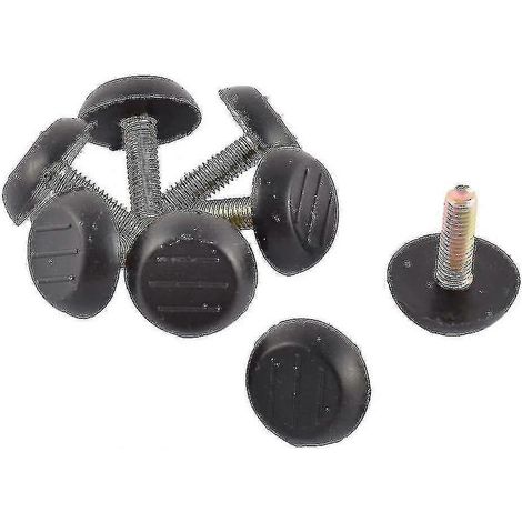Ensemble de 16 tendeurs de table réglables à tige filetée M6 x 18 mm pour usage domestique, cadeau idéal (1/2)