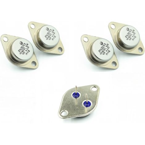 5Pcs High Quality Power 2N3055 Npn Transistors Metal Case 15A 100V 115W NPN 5 Piece Transistor Set (1/3)