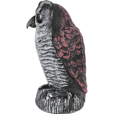 Eulenattrappe, Gartendekoration, Vogelscheuche aus Kunststoff, Jagdattrappe 1021-1 (1/5)