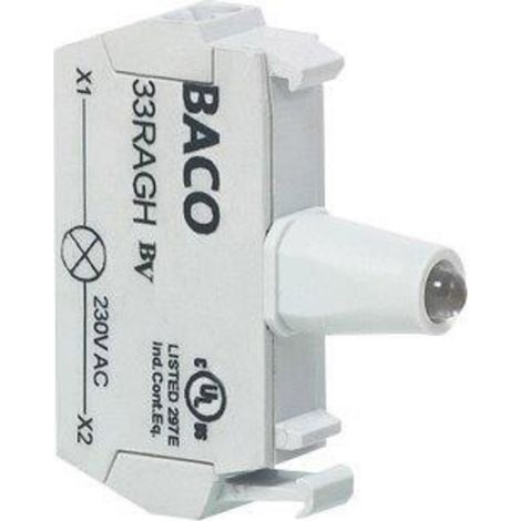 BACO 33RAWL LED-Element   Weiß  12 V/DC, 24 V/DC 1 St.