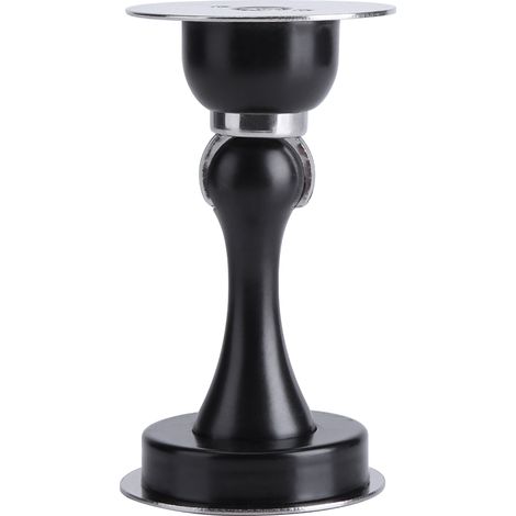 Butoir de porte magnétique en acier inoxydable 304, arrêt de porte noir pour usage domestique