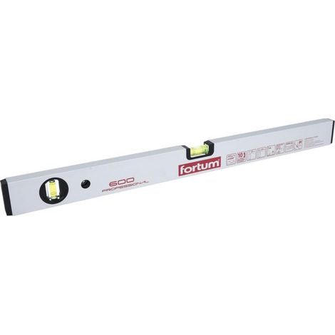Nivel de burbuja profesional FORTUM, 600 mm 4783576